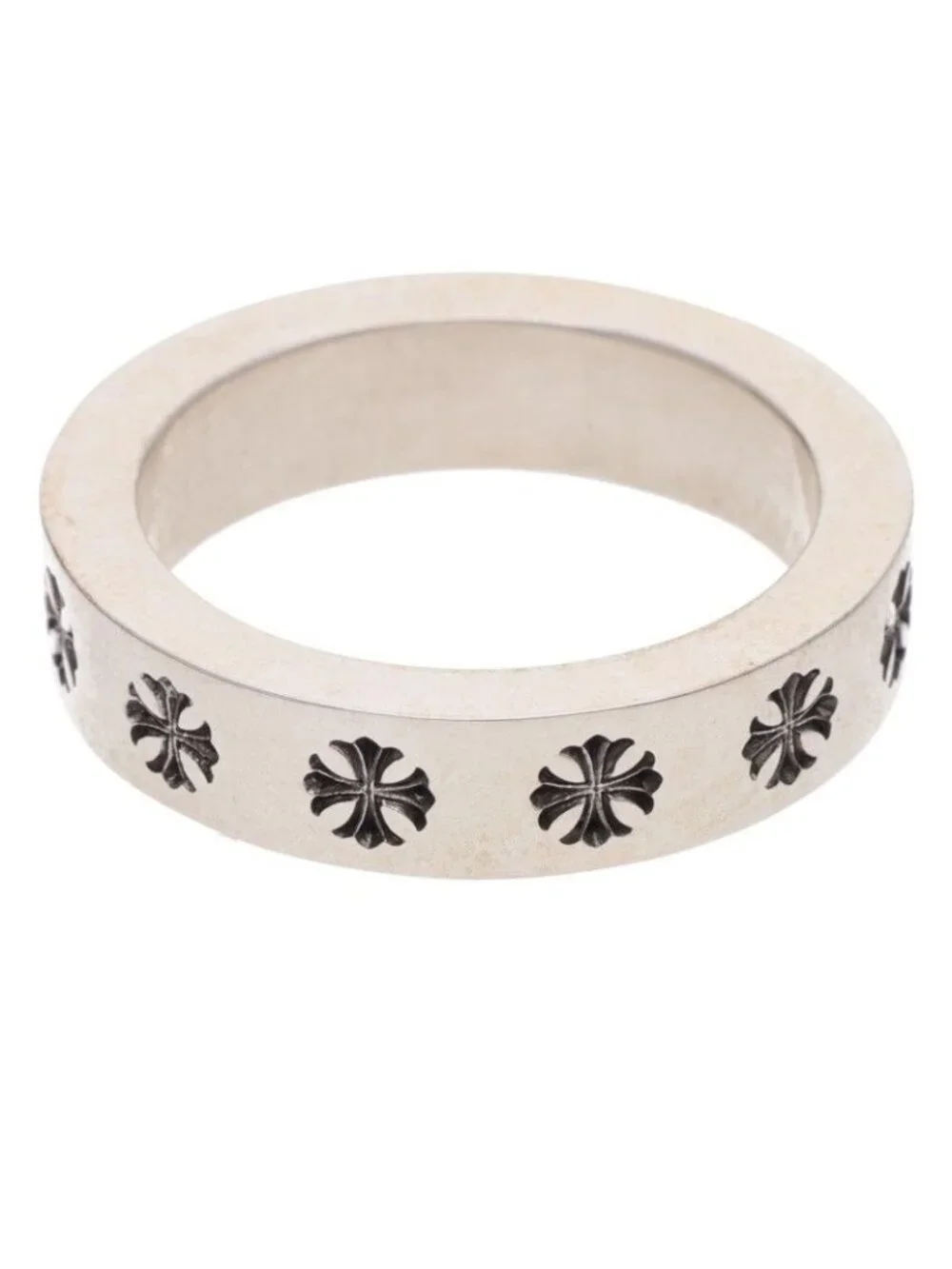 Chrome Hearts Spacer Forever Silver Ring